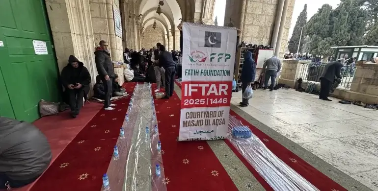Iftar Drives in Al-Aqsa